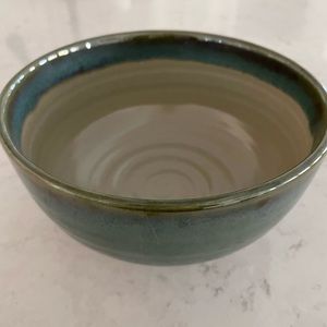 Green Multi-colored Bowl